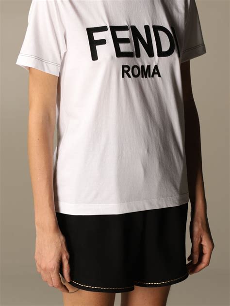 t shirt fendi manica lunga|fendi roma shirt.